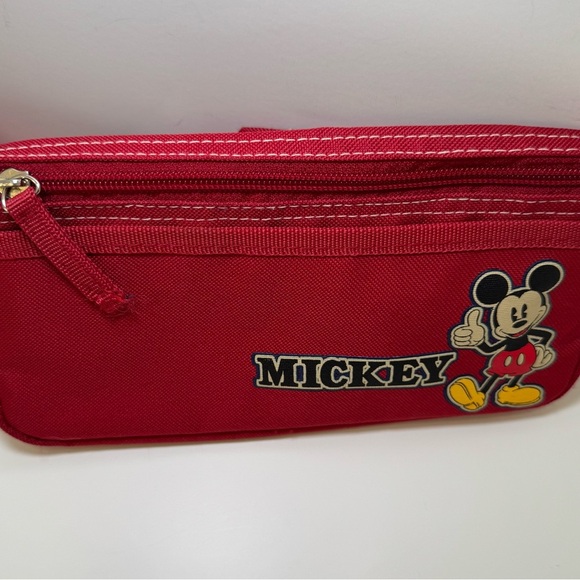 Old school Mickey Mouse Red unisex belt bag - Picture 4 of 9